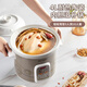 TONZE electric stew pot, porridge pot, 4L large capacity electric stew pot, soup pot, baby porridge health pot, quick stew, direct stew white porcelain pot DGD40-40CWD