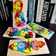 Frühkindliche Bildung Dreidimensionale Bausteine Kinderlernen kognitive Komposition 1-2-3-4 Jahre alte intellektuelle Entwicklung Spielzeug Puzzle JQN großes dreidimensionales Puzzle (Giraffe)