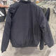 Adidas Jacke Herren Spring 2025 Neue Sportbekleidung gewebte windprofessionelle und warme Casual Pilotjacke JN4855 Schwarz XL
