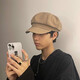 Tirunshi chapeau masculin de style coréen de la marque de mode béret printemps et automne hatte octogone