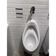 American standard urinal 6737 automatic induction wall-mounted floor-standing engineering ceramic urinal men's urinal 6605 single hook CCAS6605 (including drainage accessories)