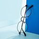 Jeunes vieilles lunettes pour femmes, cadre complet à la mode confortable High-définition Ultra-Light Lunes N688 Black +150 degrés