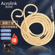 AcroLINK MMCX4.4 balanced headphone cable sterling silver gold plated Shure 846 英语 64AUDIO upgrade cable MMCX pin 3.5 mobile phone universal plug straight head