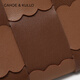 Cahoe Kullo Offizielle Website offizielle Brieftasche für Frauen Kurz Neues 2025 Mode Nische Frauen Kartenbeutel Clutch Frauen Brieftasche Geldbörse Brieftasche Karamell Brown Bohnen Blonde-kk Frauen Bag Geburtstag für Freundin