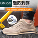 
Lanlingfang imported quality labor protection shoes anti-smash, anti-puncture, wear-resistant rubber outsole breathable safety shoes lightweight and comfortable construction site shoes 687 khaki 43