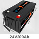 Blue reverse truck parking air conditioner start-up type 24V200ah power-free full-capacity lithium iron phosphate battery 24V150AH