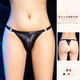 Temptation of desire, basic sexy underwear for men, metal ring suspenders, three-point Japanese and Korean style men's passion temptation suit, sexy thong pseudo-woman briefs gay adult supplies, white underwear, all sizes
