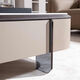 Couchtisch, italienisches leichte Luxus -Rock -Panel helllicht TV -Schrank Minimalistische Kombination einfaches modernes Zuhause kleine Wohnung Stylish 13575 cm Long Tea Tisch