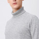 Jinlilai Gy Vêtements Cardigan Men de l'hiver Chaussade chaude ronde Pullat à couloir en tricot de base en tricot