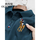 Oumeiti trendy brand men's short-sleeved polo shirt men's lapel summer thin embroidered fashion business casual T-shirt polo shirt white 50/175/L (125-145Jin Jin equals 0.5 kg)