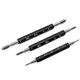Jilitian thread plug gauge thread plug gauge tooth gauge external thread gauge plug gauge metric fine thread plug gauge M11-15 M12156H