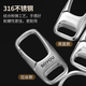 Boyou en acier inoxydable véritable en cuir porte-clés pour hommes et femmes pendants de porte clés personnalisés personnalisés