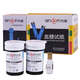 Jiuan Blutzucker-Teststreifen Blutzucker-Teststreifen AG-605/607/695 Blutzuckermesser AGS-1000 Blutzucker-Teststreifen 50 Teilestreifen + 50 Nadeln + 50 Baumwollblätter (ohne Instrumente
