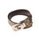 
Gucci men's belt fashion double-sided men's belt holiday gift brown color 245861 KGDHN 9767 110