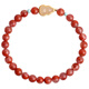 Baoxin Fanrui BOSFRU natural ice floating southern red agate bracelet for women Hetian jade gourd birth year gift bracelet retro jewelry cultural toy