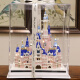 Compatible con LEGO Castle Building Blocks Series de niñas Villa Gran Regalos de asamblea para 8-18 años Sakura Disney 12588 Cerdos + Regalos + Acrílico
