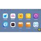 Zhuo Yonghang eignet sich für Fiat 8.4 Feixiang Zhiyue 9-Zoll-Feiyuekuwei Android Central Control Large-Screen-Navigationsgerät All-in-One
