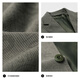 Septwolves suit men's jacket commuting versatile corduroy suit men's suit warm, soft and comfortable clothes tops men's 203 (military green) XL 175/92A