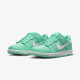 Nike (Nike) Dunk Low GS Sport Low Top Casual Shoes DX3363 Green und Weiß DH9765-302 35.5