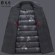 CEO high-end double-sided cashmere coat for men's mid-length removable inner liner wool wool coat gray XXS 170/size (recommended 110-125 Jin [Jin equals 0.5 kg])