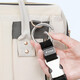 Hanoufei suitcase buckle external buckle lock hook quick buckle carabiner backpack suitcase multi-function bundling straps for black curtain [upgraded metal buckle]