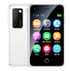 DUOWEI (DOOV) Q99 MINI Student Phone Mobile Phone 4G Accès complet au réseau pour quitter la dépendance Internet Dédiée GPS Positionnement Paiement VIDEO VIDEO CALL ULTRA LONG SOURCE TOCT SUR LIGNE LIGE LIGENS LIGENS ET MACHINE MACHINE GLACIER WHITE Version ordinaire [appel vidéo + positionnement GPS + paiement]
