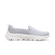 Skechers women's shoes lightweight cushioned outdoor casual walking shoes versatile daily sports shoes 124955 light blue/LTBL 37