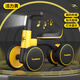 1-3 year old infant baby walker without pedals children four-wheel scooter Vitality yellow [music lighting] carbon steel frame Quiet '