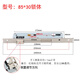 Shantoulincun aluminum alloy door lock body stainless steel balcony broken bridge door type mechanical hand lock center accessories 9230 lock body