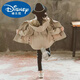 
Disney girls plus cotton trench coat 2023 new spring and autumn clothes Korean mid-length jacket mid-length children girl fashionable coat