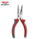Delixi Electric multifunctional electrician needle nose pliers household needle nose pliers pointed clamping pliers 6 inches 160mm