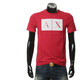 Футболка Armani/Axe Men's Alphabet Print Fashion Fashion с короткими рукавами.