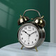 Timess alarm clock creative children's sleepy small alarm clock cartoon luminous student bedside clock quartz ringing lazy alarm clock PT832-3 sleepy 4.5 inch chrome color