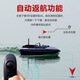 McNovers schlagende Boot GPS Automatische Rückkehr 8,4 Volt Fischereibedienung Fernbedienungskontrollboot Fixpunkt Haken und Köder Black GPS Single Warehouse 18000 mA Lithiumbatterie X1 Block