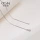 Oshiman Jewelry white freshwater pearl necklace pull-down adjustable Y-shaped chain single bead pendant versatile 925 silver evening dew