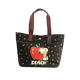 Coach Women's Bags Shoulder Bags Women's Printed Hand-Laundry Single Shoulder Tote Bags Simple Printed Shopping Bags Chinese Valentine's Day Gifts 6172_IMA47