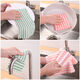 Coral velvet dishcloth household kitchen cleaning cloth absorbent water non-stick oil dish towel wiping tablecloth coral velvet rag 10 pieces 20*20cm