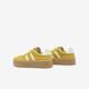 
Bestou Spring and Summer Shopping Mall New Retro Thick Sole Silver German Training Shoes Women's Casual Sports Shoes I9227CM4 Yellow/White 40