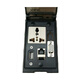 Data communication interface front panel machine tool assembly line combination socket network port USB serial port P-11110-808 A829 is more convenient to plug and unplug in the lower part