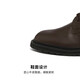Clarks其乐蒂勒姆系列系带靴女靴秋冬英伦风马丁靴侧拉链长靴 深棕色 261687004 36