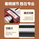 
Jingyan electric noodle machine multi-function stainless steel noodle press household dumpling leather machine fully automatic small noodles rolling red two-cut type [bold copper wire 8-speed adjustment] commercially available [high-quality steel knife] Pengpai motor