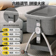 JOT TMM crib movable newborn with diaper table splicing large bed baby shaker multi-function sleep coaxing tool. Diced table + coconut brown pad + mosquito net + universal wheel