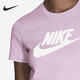 Nike (Nike) Kurzärärmelte Frauenkleidung 2025 Sommer New Sports Running Atmable Sweat bequemes lässiges rundes Nacken T-Shirt Bv617 Bv6170-695 Lila runder Nacken s