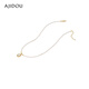 AJIDOU Ajidou Necklace for Women Elegant Retro Shell Pendant Pearl Clavicle Chain Necklace Versatile Birthday Gift for Girlfriend