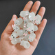 DALINGER Ornements lumineux Mini Crystal White Rabbit Children's Luminous Migne Animal Toys Doll Fluorescent Small Object Luminous [Ball Ball Rabbit] Petites pièces (couleur mixte)