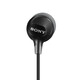 Sony (SONY) MDR-EX15LP wired headphones in-ear 3.5mm interface universal music listening headphones for mobile phones and computers, black