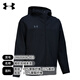 Under Armor UA Sports Jacket Men's Early Spring Velvet Hooded Woven Jacket Outdoor Windproof Casual Sportswear Black 24600408-001 XL (Recommended weight 160-180Jin Jin equals 0.5 kg)
