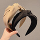Idel high-head wide headband female high-end Internet celebrity 2025 new face wash headband wide-brimmed hairpin hair accessories hair accessories F3064 black headband female high-end going out headwear
