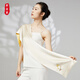 
Brocade Embroidered Scarf for Women in Mulberry Silk Double-layer Handmade Su-embroidered Scarf Chinese Style Light Luxury Silk Small Shawl Gift Box Pack