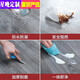 Xingwan 3 meters wide solid engineered leather 3.3 meters wide double-sided waterproof and flame retardant wear-resistant all-plastic floor commercial solid gray ceramic tiles 3 meters wide 8.5 meters long